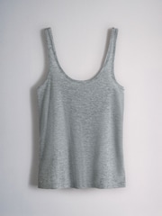 The Set 2 Pack Sheer Long Sleeve and Vests Grey/White - Image 9 of 11