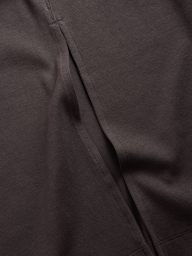 The Set 3 Pack Long Sleeve Ribbed Jersey Maxi Dresses Black/Brown/Taupe - Image 12 of 12
