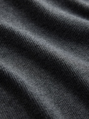 The Set 2 Pack Ribbed Collar Polo Jersey Maxi Dresses Charcoal Grey/Burgundy Red - Image 8 of 8