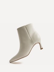 Linzi Cream Secured Pointed Toe Stiletto Ankle Boots - Image 5 of 5