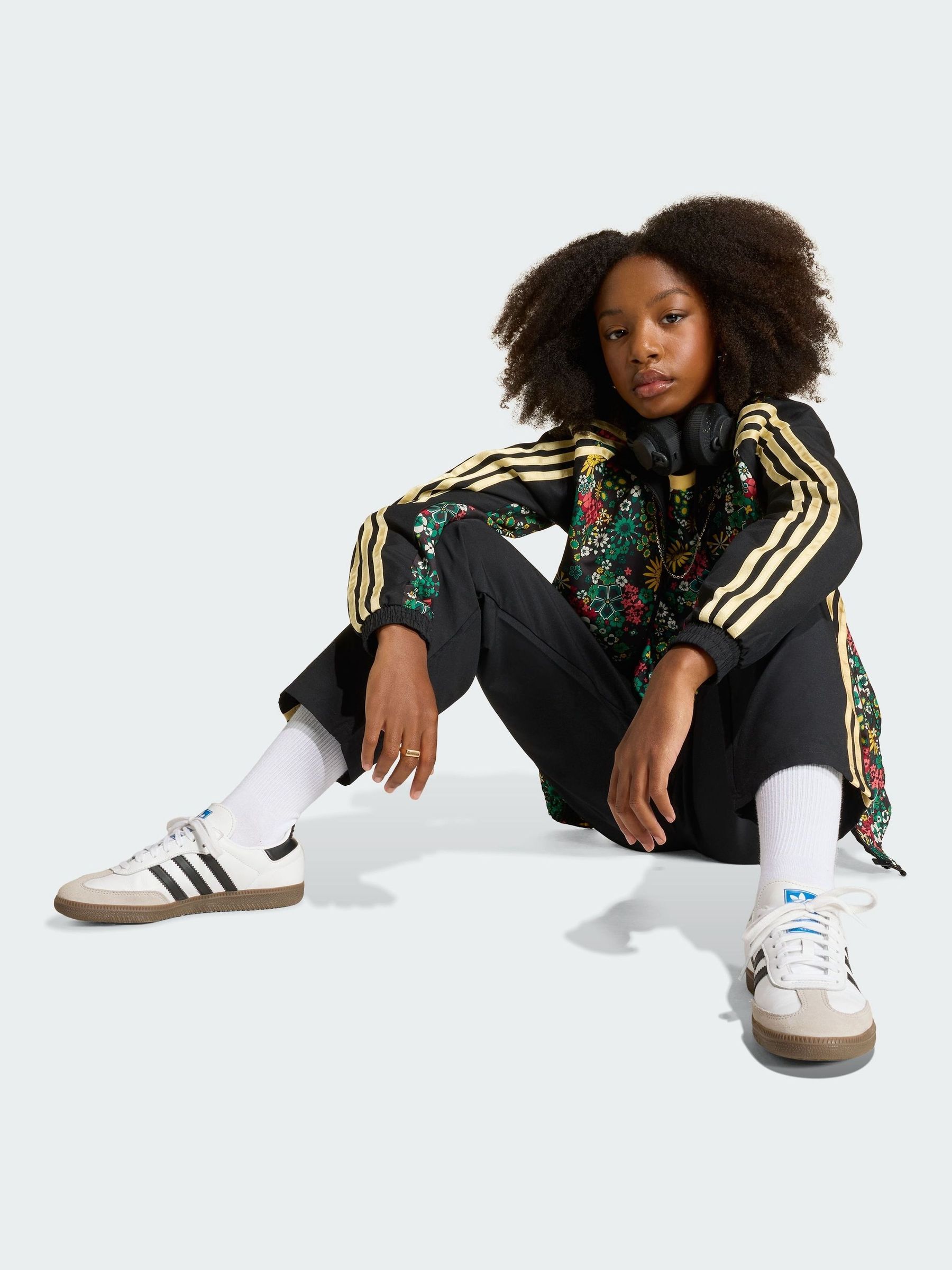 Buy adidas Originals Black x Liberty London Jacket from Next USA