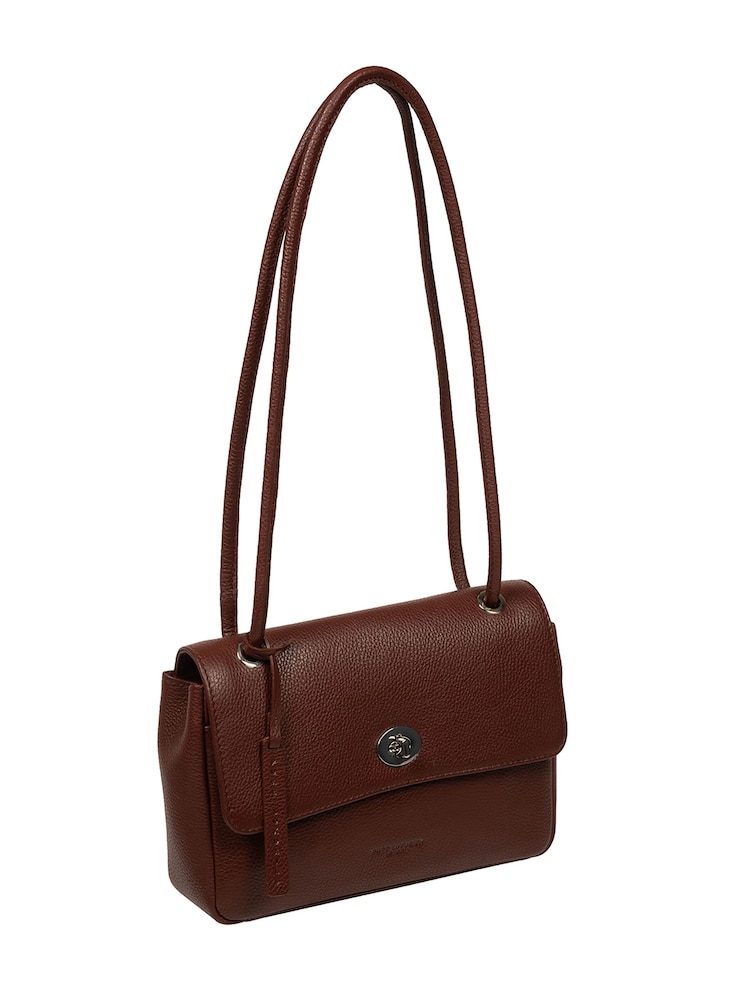 Marrón - Bolso de noche de piel Elka de Pure Luxuries London - Imagen 9 de 9 Marrón - Bolso de noche de piel Elka de Pure Luxuries London - Imagen 9 de 9