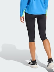 adidas Black ADI365 Running Climacool 3/4 Leggings - Image 2 of 5