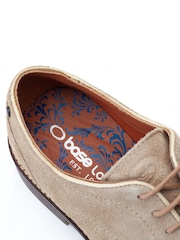 Base London Light Brown Mawley Derby Shoes - Image 6 of 6