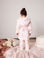 Pink Disney Princess Fleece Dressing Gown (9mths-10yrs) - Image 2 of 8