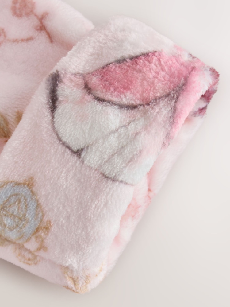 Pink Disney Princess Fleece Dressing Gown (9mths-10yrs) - Image 8 of 8 Pink Disney Princess Fleece Dressing Gown (9mths-10yrs) - Image 8 of 8