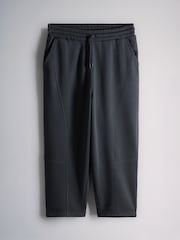 The Set Trophy Neck Sweatshirt and Barrel Leg Joggers Co-Ord Set Dark Navy Dark Navy - Image 8 of 10