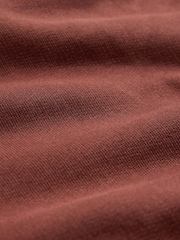 The Set V-Neck Cotton Loopback Crew Neck Sweatshirts 3 Pack Tan/Navy/Cream - Image 10 of 11