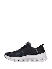 Skechers Black/White Glide Step Pro Trainers - Image 2 of 6