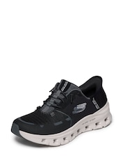 Skechers Black/White Glide Step Pro Trainers - Image 4 of 6