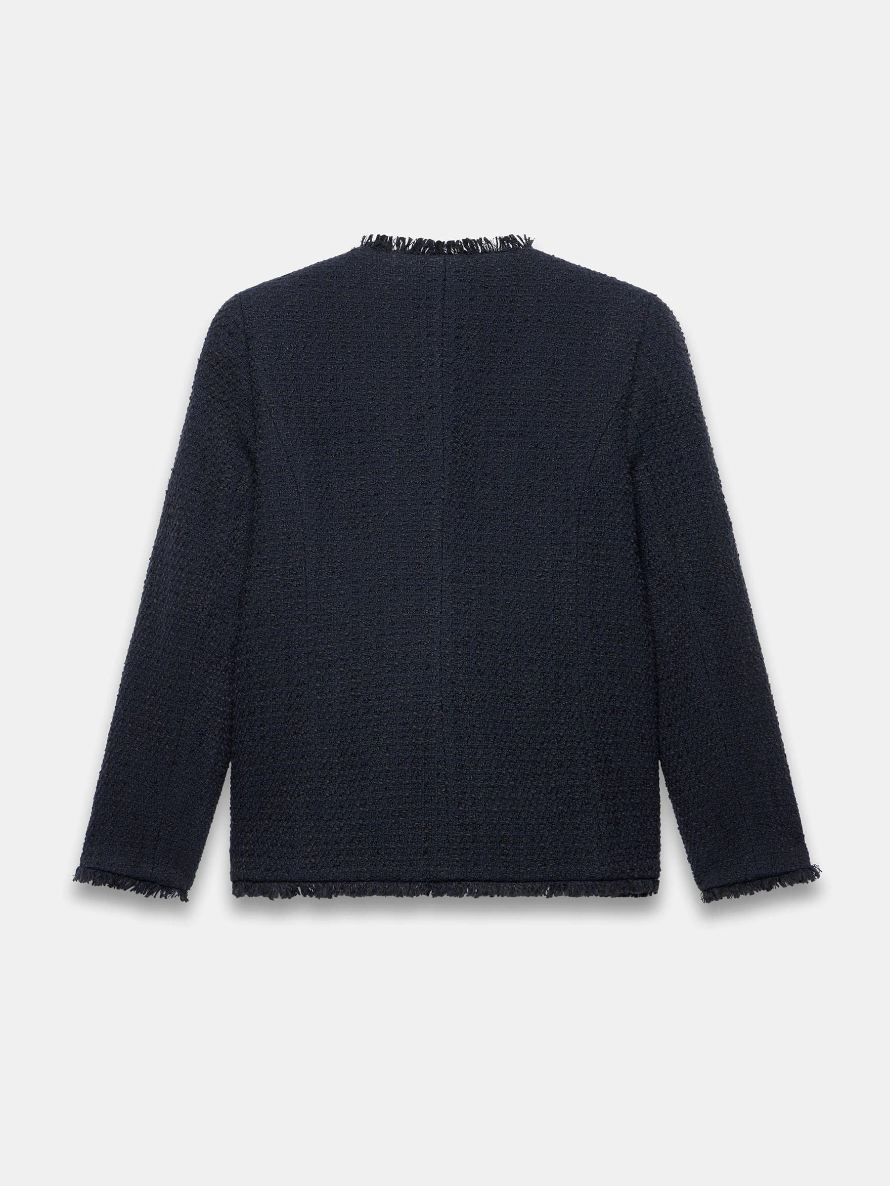 Buy Mint Velvet Blue Boucle Tweed Jacket from Next USA