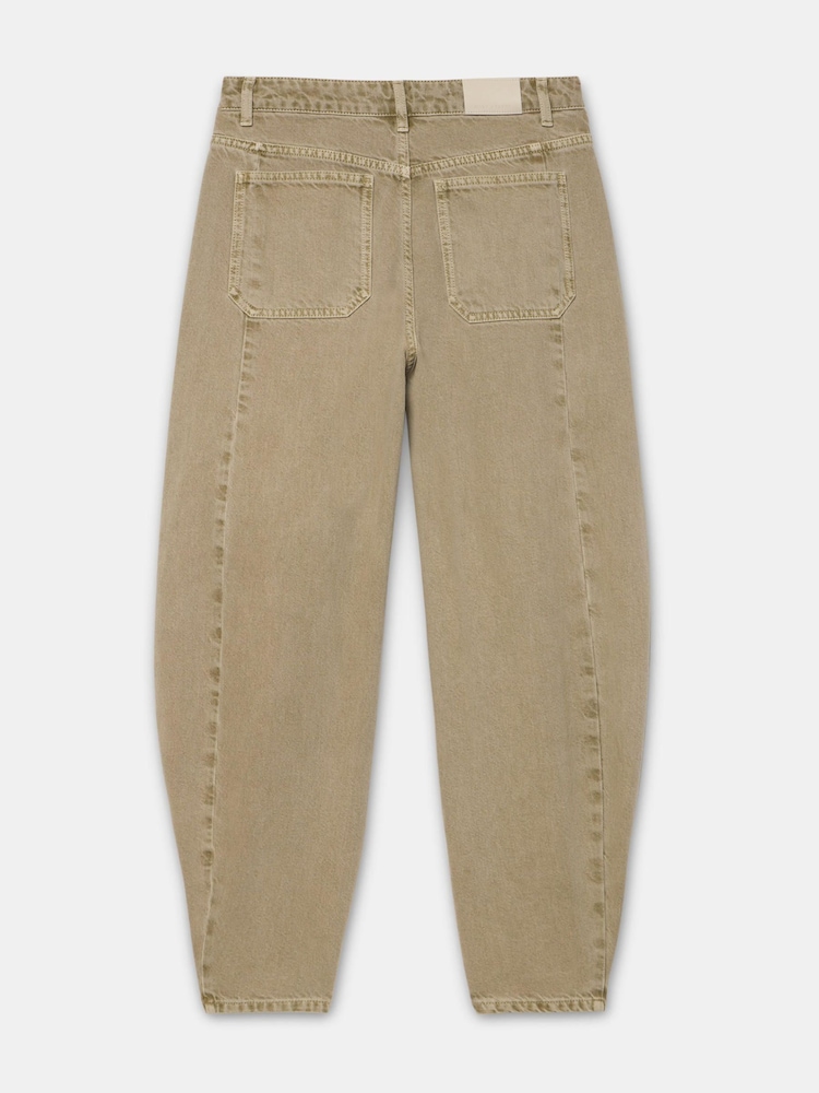 Mint Velvet Green Barrel Leg Jeans - Image 8 of 8