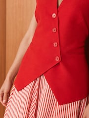 Mint Velvet長款西裝背心 - 圖片 4/8