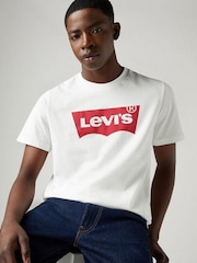 Levi's® White Graphic-Set-In-Neck T-Shirt - Image 3 of 5