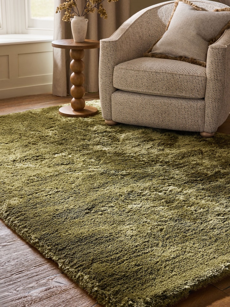 Olive Green Collection Luxe Plush Rug - Image 1 of 5