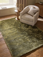 Olive Green Collection Luxe Plush Rug - Image 2 of 5