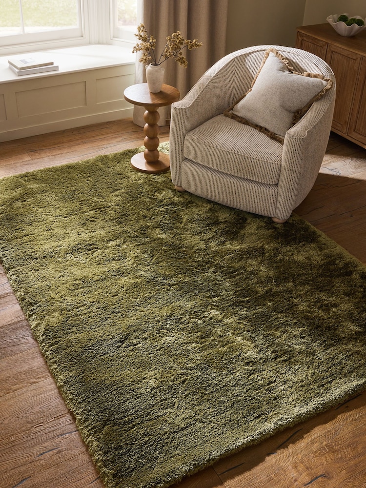 Olive Green Collection Luxe Plush Rug - Image 2 of 5