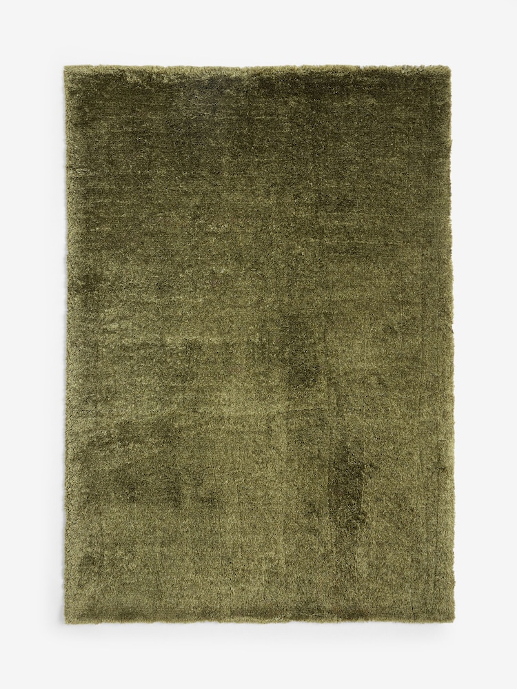 Olive Green Collection Luxe Plush Rug - Image 5 of 5