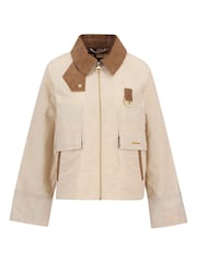 Barbour® Natural Icons Spey Showerproof Jacket - Image 7 of 8