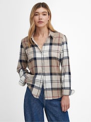 Barbour Brown Bredon Check Shirt - Image 1 of 7