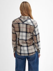 Barbour Brown Bredon Check Shirt - Image 3 of 7