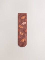 Autumal/Pumpkin Cosy Ankle Socks 2 Pack - Image 3 of 5