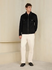 Noir - N. Premium Veste élégante avec laine - Image 4 de 6