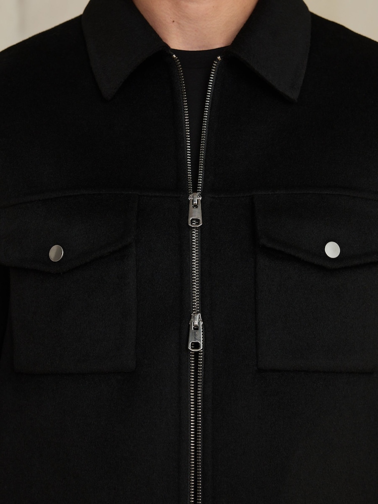 Noir - N. Premium Veste élégante avec laine - Image 6 de 6 Noir - N. Premium Veste élégante avec laine - Image 6 de 6