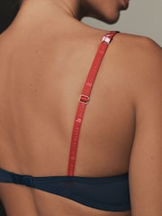 B by Ted Baker Navy Floral Triple Boost Plunge Bra - Image 5 of 7