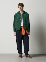 Green Corduroy Chore Jacket - Image 3 of 6