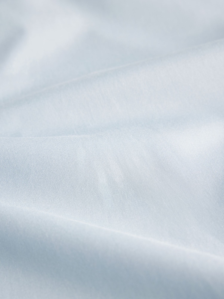 Blue Regular Fit Signature Cotton Poplin Formal Shirt - Image 2 of 3 Blue Regular Fit Signature Cotton Poplin Formal Shirt - Image 2 of 3