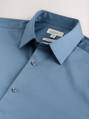 Blue N. Premium Smart Long Sleeve Sateen Shirt - Image 2 of 3