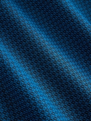 Teal Blue Regular Fit Single Cuff 100% Cotton Long Sleeve Formal Shirt - Image 10 of 10