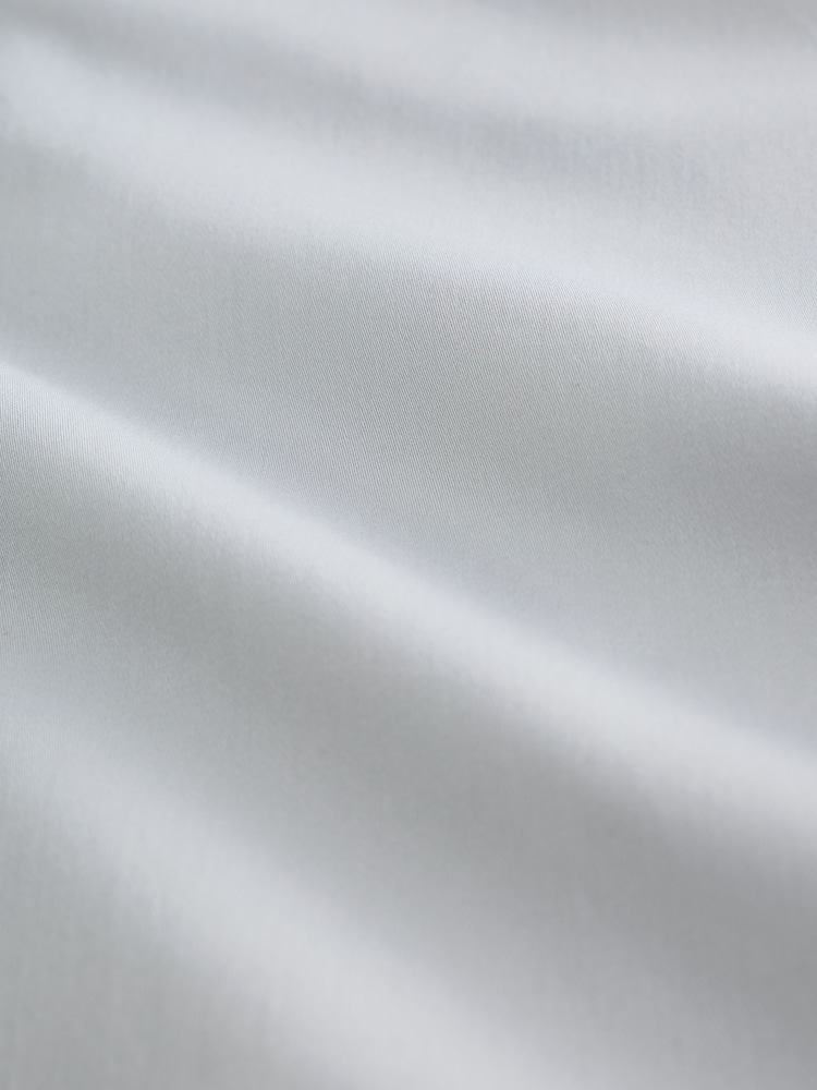 Silver N. Premium Smart Long Sleeve Sateen Shirt - Image 10 of 10 Silver N. Premium Smart Long Sleeve Sateen Shirt - Image 10 of 10