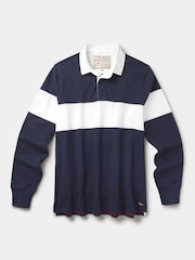Aubin Blue Irnham Rugby Shirt - Image 1 of 1