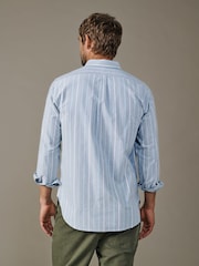 Aubin Blue Aldridge Oxford Button Down Shirt - Image 2 of 5