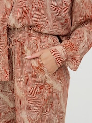 Raffya Orange Ginger High Waist Trousers - Image 4 of 4