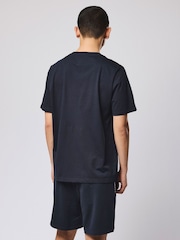 Weekend Offender Shevchenko Mid House Check Prison Blue T-Shirt - 画像 3 / 5