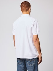 Blanc - Weekend Offender Heathcote Badge Polo - Image 3 sur 5