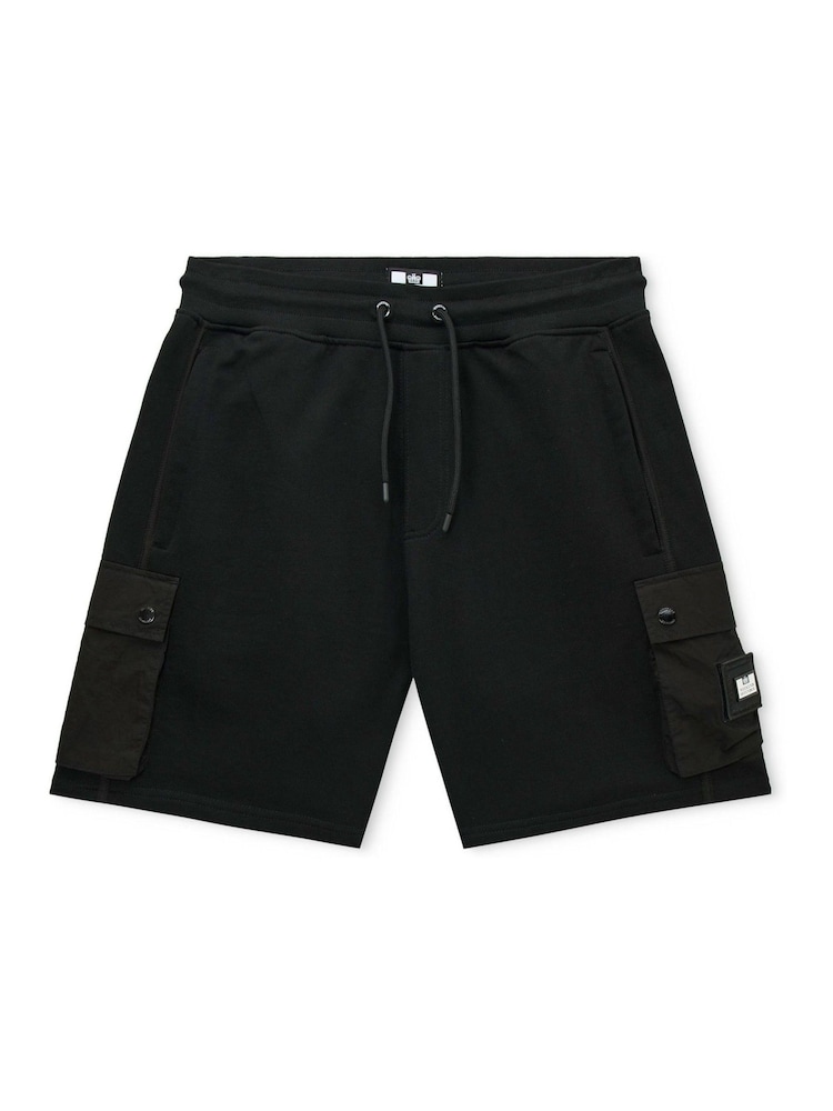 Weekend Offender Noreaster Black Shorts With Flat Binding - Image 1 of 4