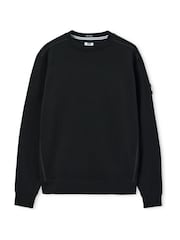 Weekend Offender Thunder Black Sweater With Flat Binding - Image 4 of 7