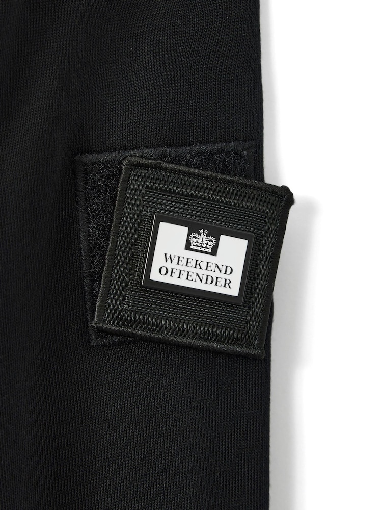 Weekend Offender Thunder Black Sweater With Flat Binding - Image 7 of 7