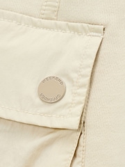 Weekend Offender Noreaster Cream Shorts With Flat Binding - Image 4 of 4