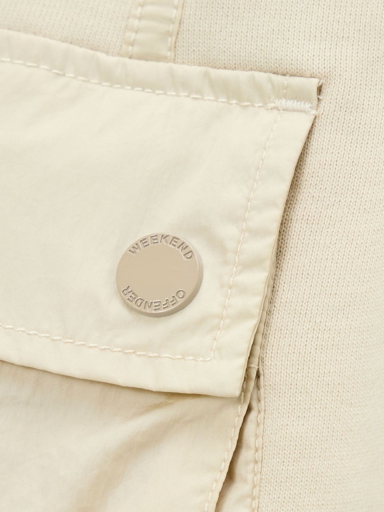 Weekend Offender Noreaster Cream Shorts With Flat Binding - Image 4 of 4