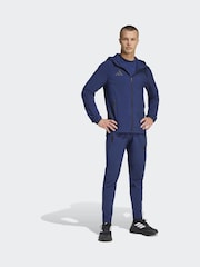 adidas Blue Tiro Travel Woven Tracksuit Bottoms - Image 3 of 6