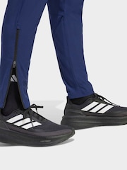 adidas Blue Tiro Travel Woven Tracksuit Bottoms - Image 4 of 6
