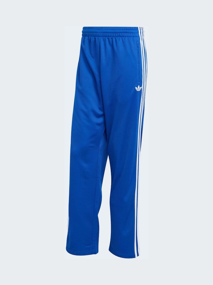 adidas Originals Blue Firebird Adicolour Mesh Track Joggers - Image 6 of 6