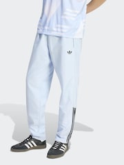 adidas Originals Blue Half Stripes Trousers - Image 1 of 6