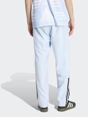 adidas Originals Blue Half Stripes Trousers - Image 2 of 6