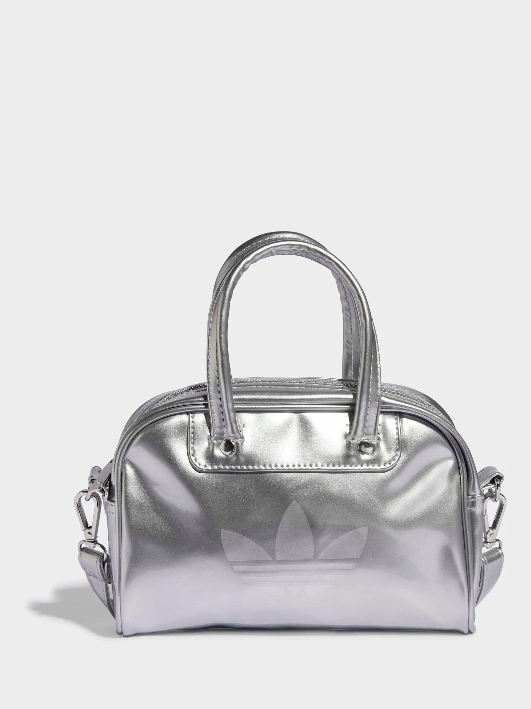 Buy adidas Originals Silver Adicolor Mini Bowling Bag from Next USA
